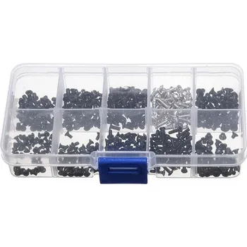 Matice Šroubky M2-M3 se zápustnou hlavou, sada 500ks