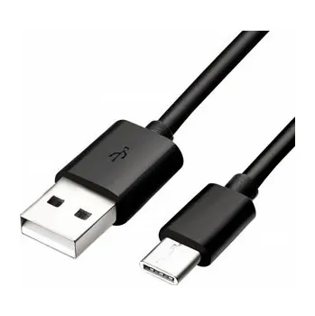 Datový kabel Kabel USB (3.1), USB A M- USB C, USB A (3.1) typ C, 1m, černý