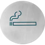 Hendi 663820 Samolepící informační štítek na dveře - kuřáci, pr.160 mm