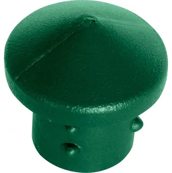 Příslušenství pro plot PILECKÝ Čepička sloupku PVC zelená 6/4"