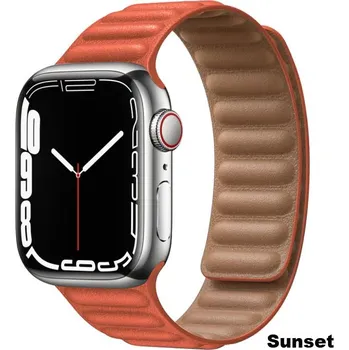 Magnetický Pásek Na Hodinky Apple Watch 42, 44, 45 Mm Možnosti: Sunset