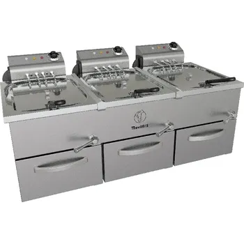 fritéza Fritéza vodní - stolní • FH 10+10+10 (230 V)