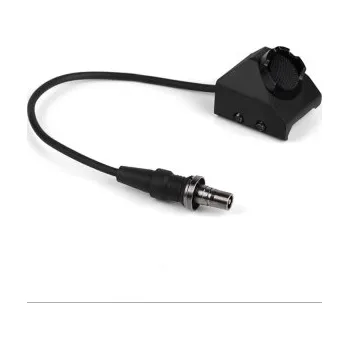 Handstop s tlakovým spínačem na RIS - Černý + dárek zdarma