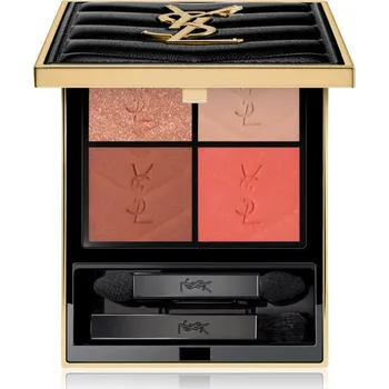 Paletka dekorativní kosmetiky Yves Saint Laurent Couture Mini Clutch paletka očních stínů pro ženy 810 Over Orange 4 g