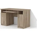 Nabytekmorava Počítačový stůl Alfa 304 barva lamina: Dub sonoma tmavý