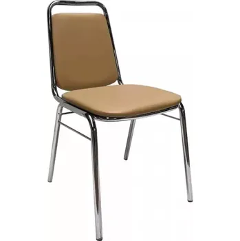 Konferenční židle ZEKI - hnědá ekokůže - SLEVA 3% s kodem radost25