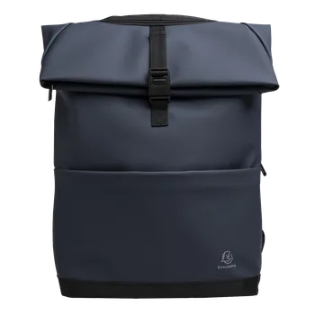 Školní batoh Exacompta voděodolný batoh na notebook Exactive Young, 2 přihrádky, 15,6\", rPET, PUR, břidlicový
