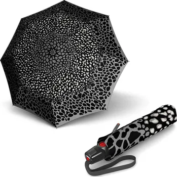 Deštník Knirps T.200 Duomatic Animal Stone - dámský plně automatický deštník