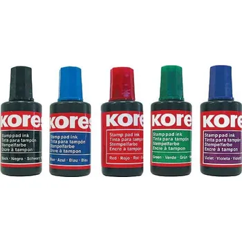 Razítková barva modrá