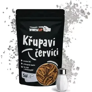 Sušené maso Křupaví červíci se solí