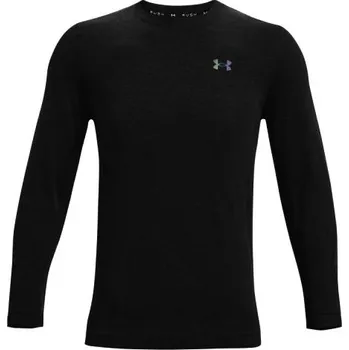Pánské oblečení Pánské tričko Under Armour Rush Seamless LS Black XXL