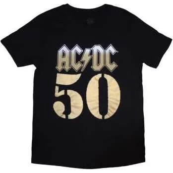 Pánské oblečení Merch AC/DC: Ac/dc Unisex T-shirt: Bolt Array (back Print) (x-large) XL