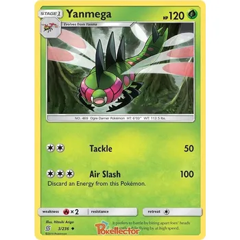 Sběratelská karetní hra Yanmega 003/236 - Unified Minds Typ karty: Non-Holo