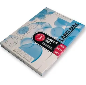 Samolepící etiketa Štítek bílý Label Max A4 48,5 x 25,4