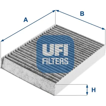 Ventilátor topení a klimatizace Filtr, vzduch v interiéru UFI 54.245.00