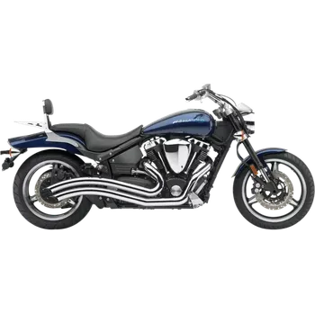 Výfuk pro motocykl Kompletní výfuk COBRA SPEEDSTER SWEPT EXHAUST barva chromová, pro YAMAHA XV 1700 PC Road Star Warrior Flame rok 2005-2007 viz popis (Doplnky pro chopper)