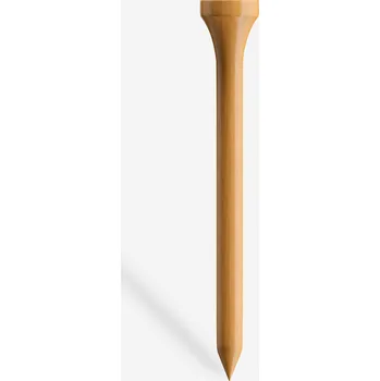 Golfová tyčka INESIS Bambusové týčko 70 mm 25 ks