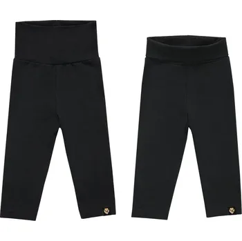 Dámské legíny Legíny SIMPLE Black vel.68