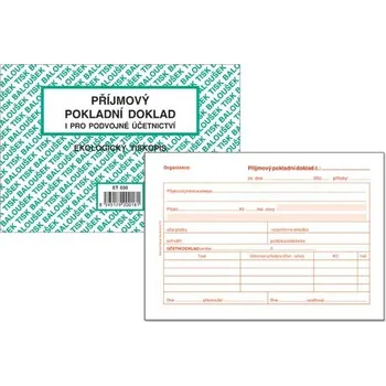 Tiskopis Příjmový PD A6 II.ET030