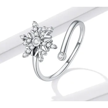 Prsten For Silver Prsten se Sněhovou Vločkou - Stříbro 925