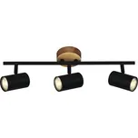 Bodové osvětlení Briloner GU10 3x35W černé