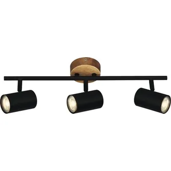 Bodové svítidlo Bodové osvětlení Briloner GU10 3x35W černé