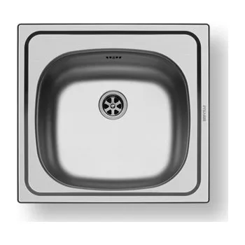 Nerezový dřez Nerezový dřez vestavný BASIC E 33, satin