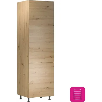 Šatní skříň Potravinová skříň LANGEN D60R, levá, dub artisan