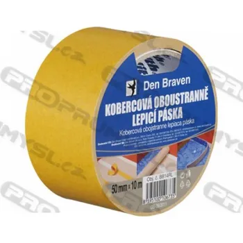 Lepicí páska Den Braven Kobercová oboustranně lepicí páska - 50 m x 25 mm _B812RL