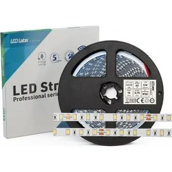LED páska LEDLabs LED pásek 16W/m PRO 3YB 24V 60 LED/m 5630 SMD neutrální bílá, IP65