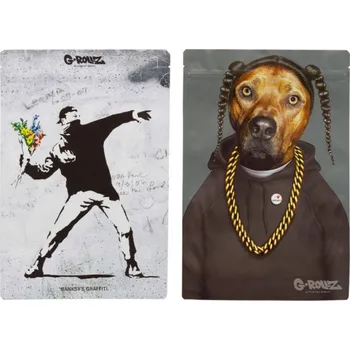 Sáček na potraviny Zip sáček G-Rollz Banksy's Graffiti - 200x300mm Varianta: Rap Dog