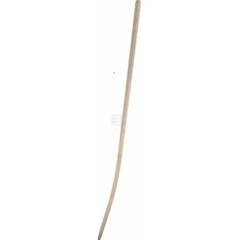 Násada Násada smetáku zahnutá 1700x30mm (KP-7821KR) (Dřevěná násada na smetáky z jasanového dřeva zahnutá.)