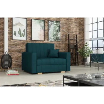 Pohovka Falco Rozkládací křeslo Vivian Relax I, tyrkys/Kronos 4