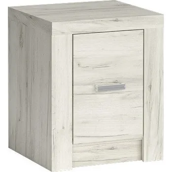 Noční stolek Noční stolek pravý INDIANAPOLIS I-24 jasan bílý