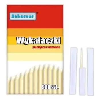 Set školních potřeb Wykałaczki pojedynczo pakowane 980szt