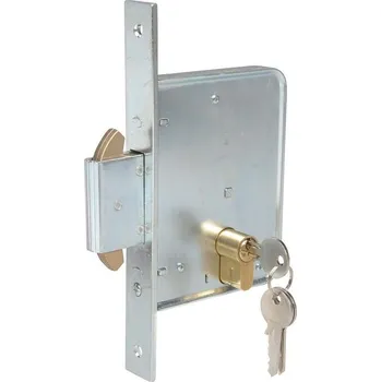 Hákový zámek, 2-bodový, pro posuvné brány