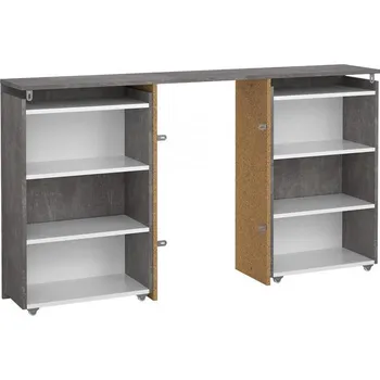 Falco Čelo postele Simplicity 135 beton/bílý lesk