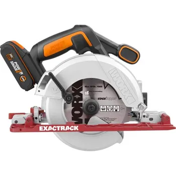 Okružní pila WORX Power tools WX530 - Aku okružní pila 20V, 165mm, 1x2.0Ah - Powershare