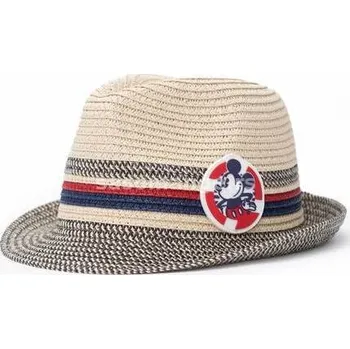 Klobouk Světle béžový dětský klobouk Mickey Mouse Disney Velikost: 52