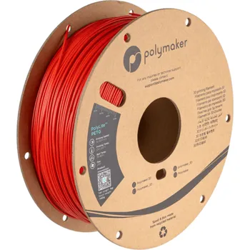 Filament Polymaker PolyLite™ PET-G červená (red)