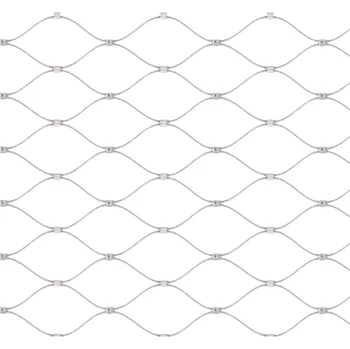 Pletivo Nerezová lanková síť s okem 60x104mm, lanko ø2mm, 0,8mx25m