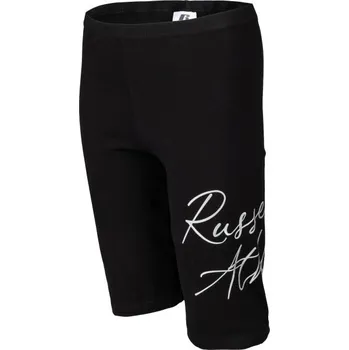 Dámské kraťasy Dámské šortky Russell Athletic BIKER SHORTS XS Černá, Bílá