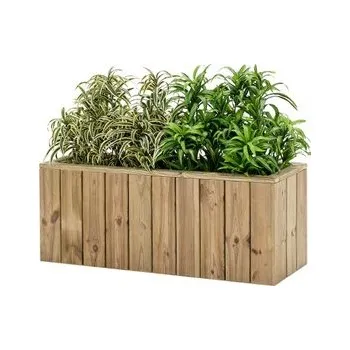 Květináč ZOWN Atrium dřevěný květináč, 100 x 34 x 40 cm, 61 l A1034