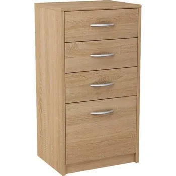 Komoda Komoda AGNES/HIT 4S dub sonoma