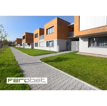 Venkovní dlažba FEROBET Dlažba zámková IČKO Standard 8cm Přírodní