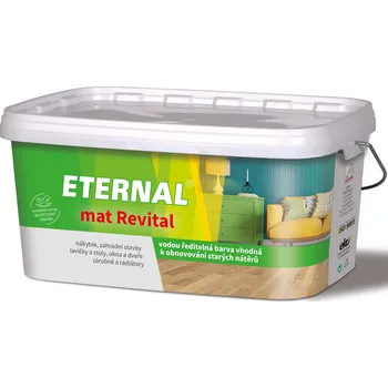 barva a nátěr na dřevo Austis ETERNAL MAT REVITAL Barva: antracit RAL 7016, Balení: 2,8 kg