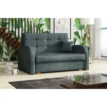 Pohovka Falco Rozkládací křeslo Vivian Gold II s úložným prostorem, Paros šedý