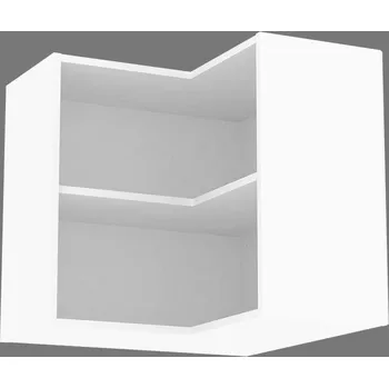 Kuchyňská skříňka Kuchyňská rohová horní skříňka REA ALFA KHR-60-57, BÍLÁ