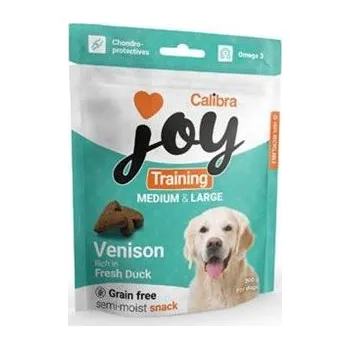 Pamlsek pro psa Calibra Joy Dog Training M&L Venison&Duck 300g