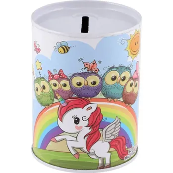 Pokladnička Plechová pokladnička - 8,5 x 12 cm - PK101-4